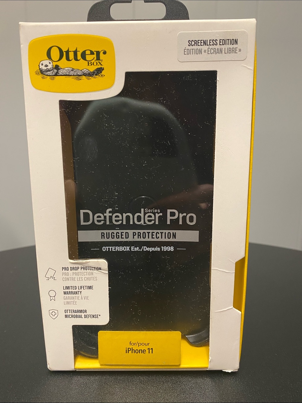 OtterBox Defender Pro Rugged Protection Case for iPhone 11 - Black